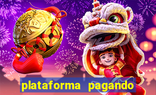 plataforma pagando muito fortune tiger